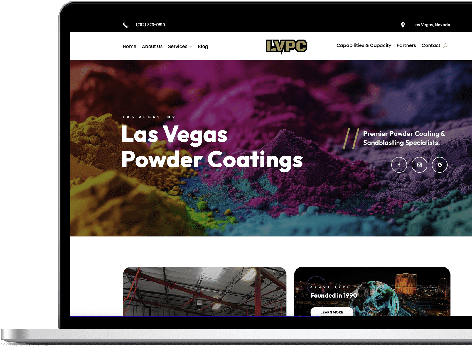 las vegas website design